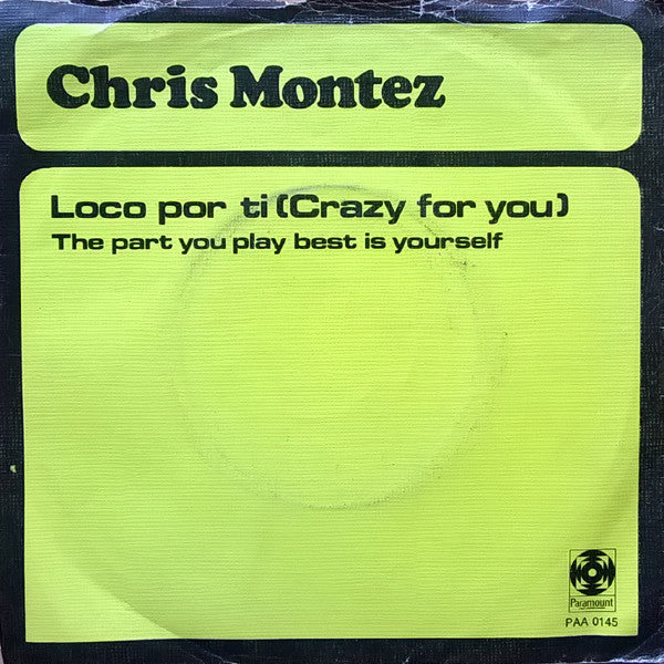 Chris Montez - Loco Por Ti (Crazy For You) 18988 Vinyl Singles Goede Staat