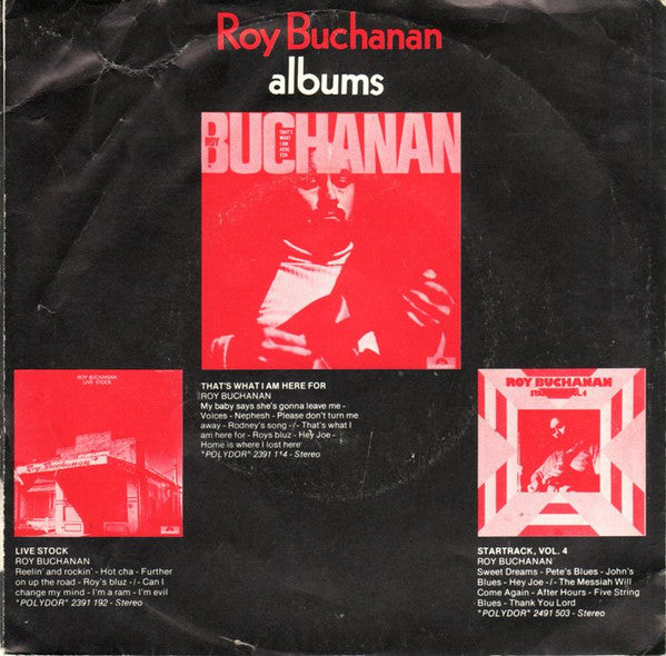 Roy Buchanan - Please Don't Turn Me Away 18592 Vinyl Singles Goede Staat