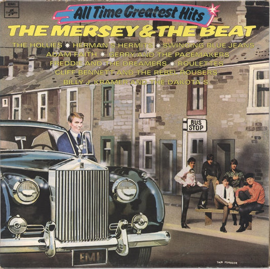 Various - All Time Greatest Hits The Mersey & The Beat (LP) 51182 Vinyl LP Dubbel Goede Staat