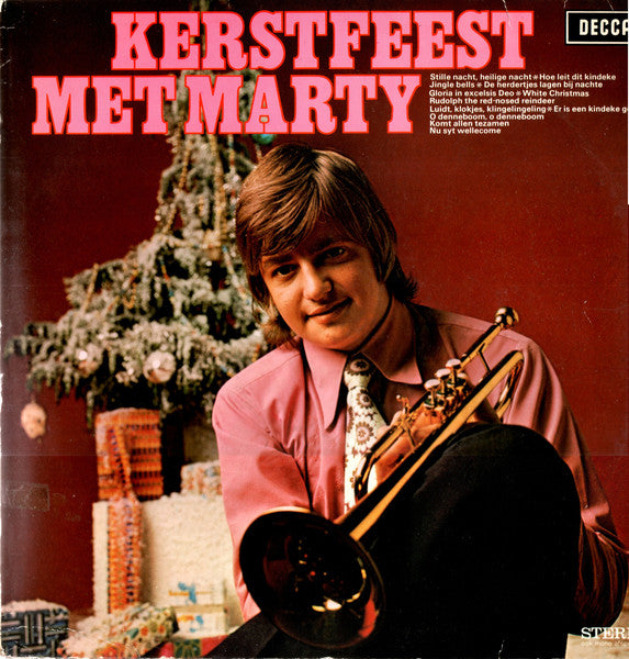 Marty - Kerstfeest met Marty (LP) 41547 Vinyl LP Goede Staat