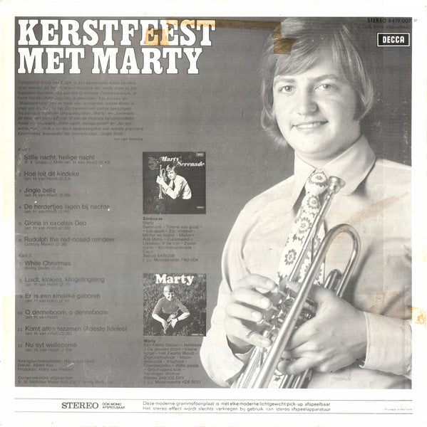 Marty - Kerstfeest met Marty (LP) 41547 Vinyl LP Goede Staat