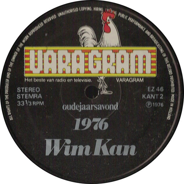 Wim Kan - Oudejaarsavond 1976 (LP) 46493 Vinyl LP Goede Staat