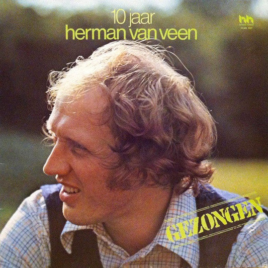 Herman van Veen - Gezongen - 10 Jaar Herman Van Veen (LP) Vinyl LP Dubbel Goede Staat