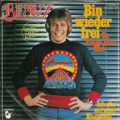 Benny - Bin Wieder Frei (Ca Plane Pour Moi) 34664 Vinyl Singles Goede Staat