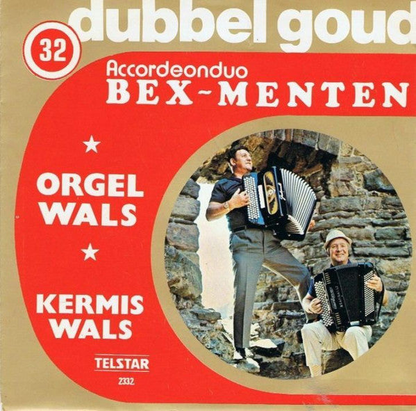 Akkordeon-Duo Bex-Menten - Kermiswals 30623 Vinyl Singles Goede Staat