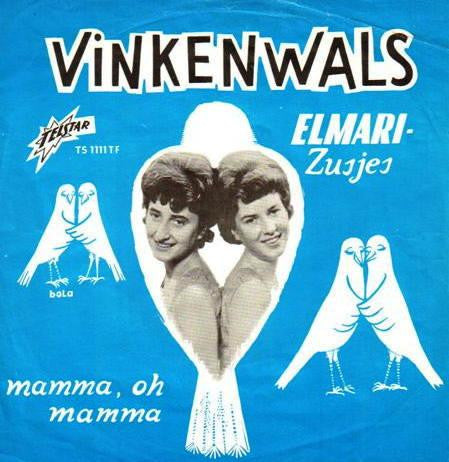 Elmari Zusjes - Vinkenwals 38886 (B) Vinyl Singles Goede Staat