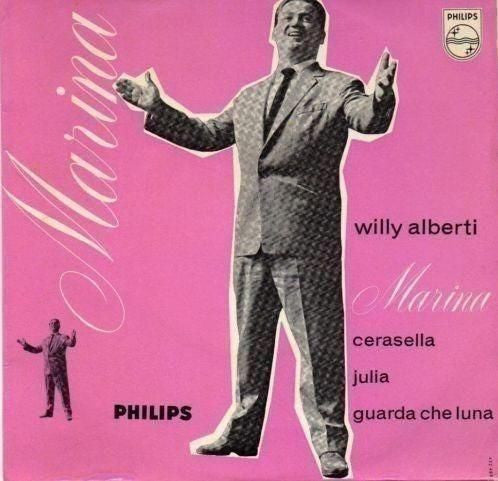 Willy Alberti - Marina (EP) 36469 Vinyl Singles EP Goede Staat ++