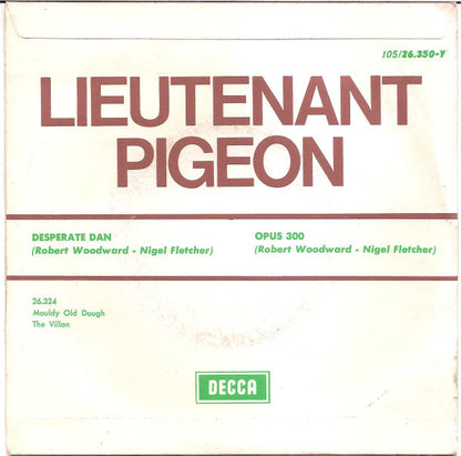 Lieutenant Pigeon - Desperate Dan 34982 Vinyl Singles Goede Staat