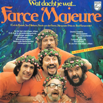 Farce Majeure - Wat Dacht Je Wat .... (LP) 51170 Vinyl LP Goede Staat