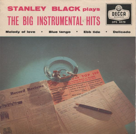 Stanley Black & His Orchestra - Stanley Black Plays The Big Instrumental Hits (EP) 37377 Vinyl Singles EP Goede Staat