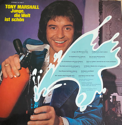 Tony Marshall - Junge, Die Welt Ist Schön (LP) 50674 Vinyl LP Goede Staat