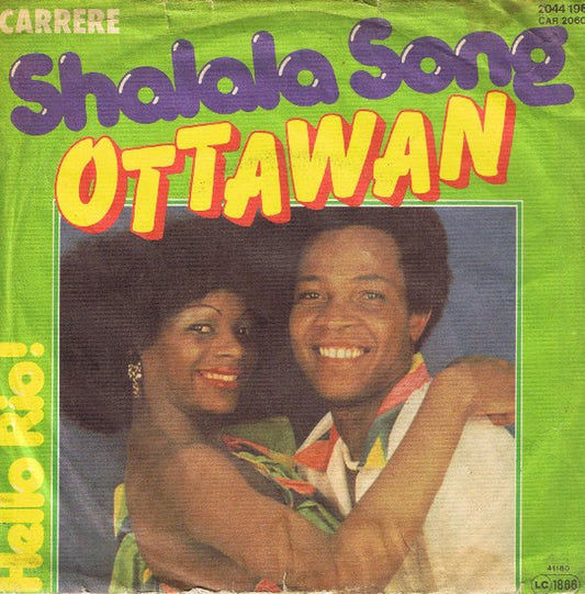 Ottawan - Shalala Song 39423 Vinyl Singles Goede Staat