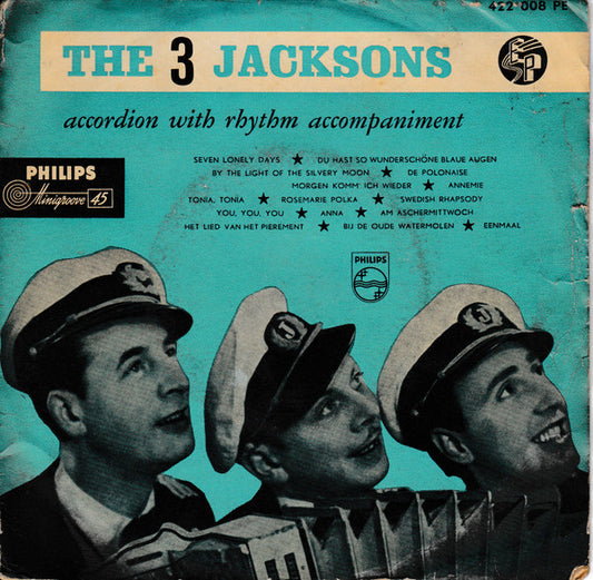 3 Jacksons - Accordion With Rhythm Accompaniment (EP) 34473 Vinyl Singles EP Goede Staat