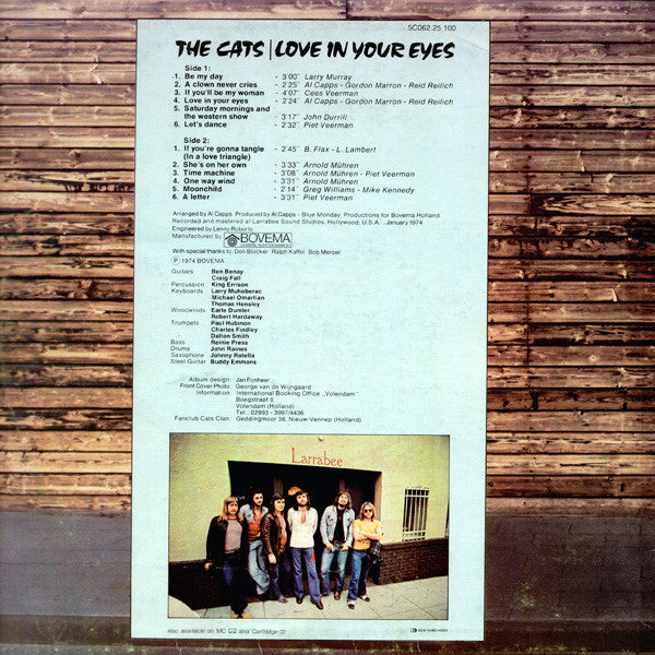 Cats - Love In Your Eyes (LP) 42628 Vinyl LP Goede Staat