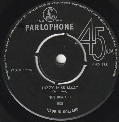 Beatles - Dizzy Miss Lizzy 18499 Vinyl Singles B-Keus (B)