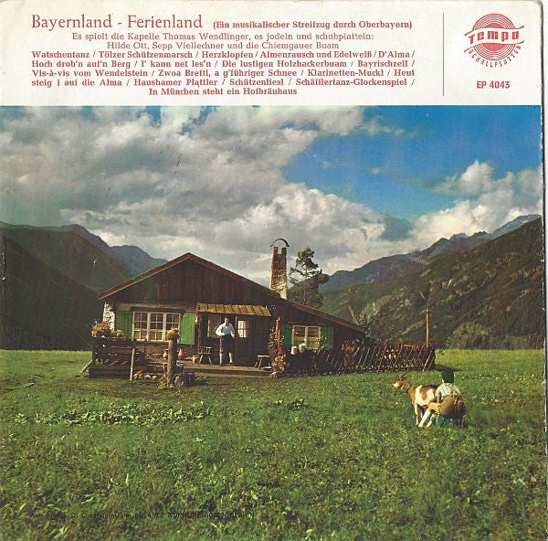 Various - Bayernland - Ferienland (EP) 33732 Vinyl Singles Goede Staat