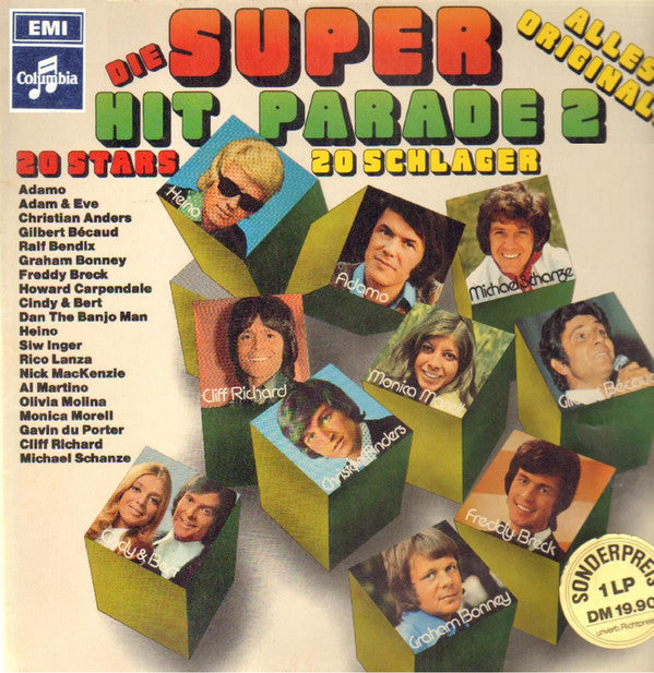 Various - Die Super Hitparade 2 (LP) 44328 Vinyl LP Goede Staat