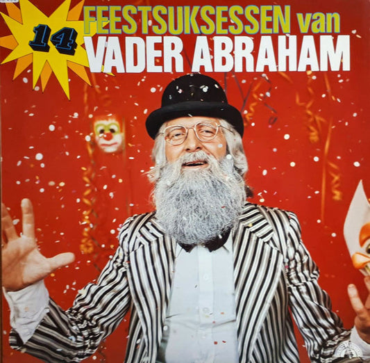 Vader Abraham - 14 Feestsuksessen Van Vader Abraham (LP) 51321 Vinyl LP Goede Staat