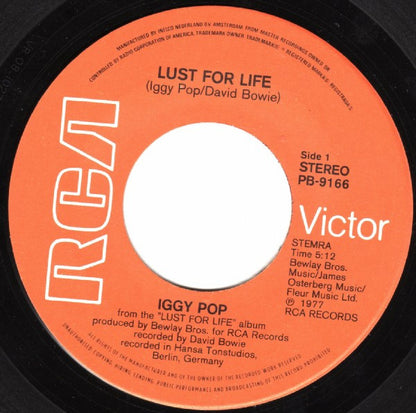 Iggy Pop - Lust For Life 17408 Vinyl Singles Goede Staat