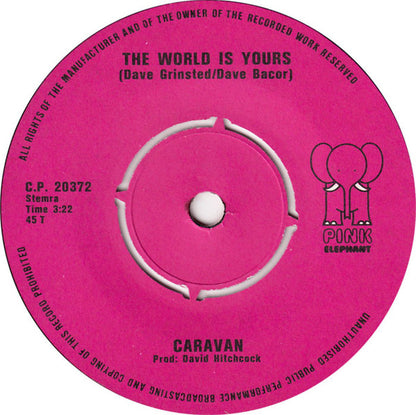 Caravan - The World Is Yours (Promo) 18024 Vinyl Singles Goede Staat