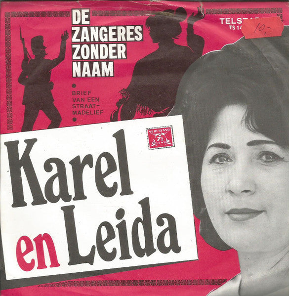 Zangeres Zonder Naam - Karel En Leida 33417 Vinyl Singles Goede Staat