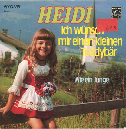 Heidi  - Ich Wünsch' Mir Einen Kleinen Teddybär 35623 Vinyl Singles Goede Staat