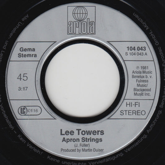 Lee Towers - Apron Strings 03920 Vinyl Singles Hoes: Generic