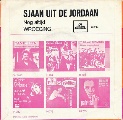 Sjaan Uit De Jordaan - Nog Altijd 38954 Vinyl Singles Goede Staat