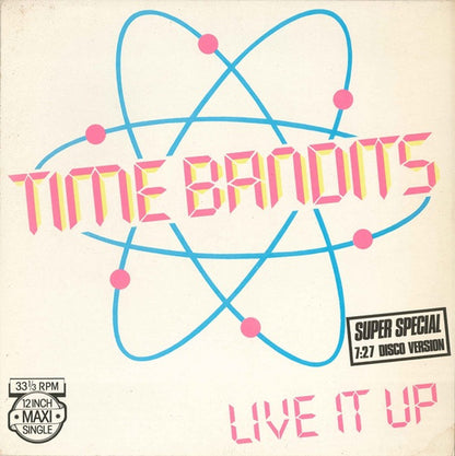 Time Bandits - Live It Up (Maxi-Single) Maxi-Singles Goede Staat