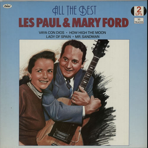 Les Paul & Mary Ford - All The Best (LP) 50228 Vinyl LP Dubbel Goede Staat