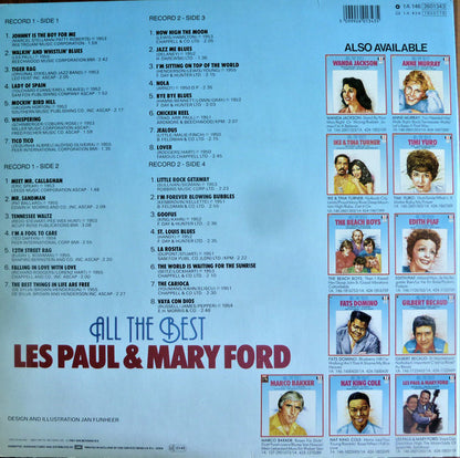 Les Paul & Mary Ford - All The Best (LP) 50228 Vinyl LP Dubbel Goede Staat