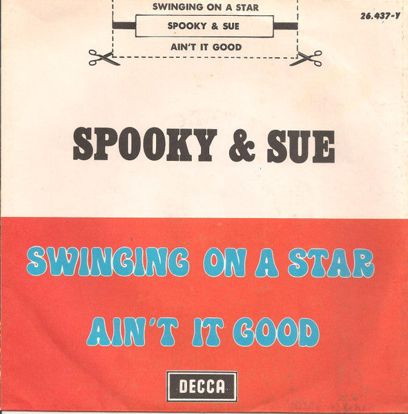 Spooky & Sue - Swinging On A Star 39039 Vinyl Singles Goede Staat