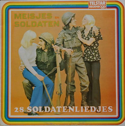 Various - Meisjes En Soldaten - 28 Soldatenliedjes (LP) 51340 Vinyl LP Goede Staat