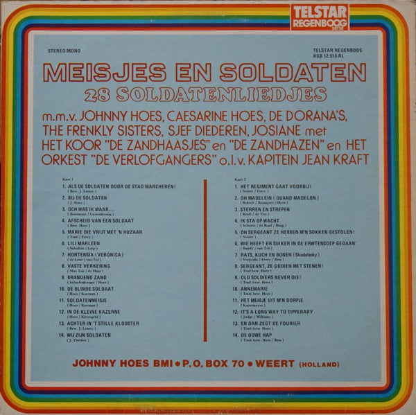 Various - Meisjes En Soldaten - 28 Soldatenliedjes (LP) 51340 Vinyl LP Goede Staat