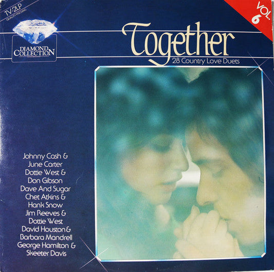 Various - Together - 28 Country Love Duets (LP) 45468 Vinyl LP Dubbel Goede Staat