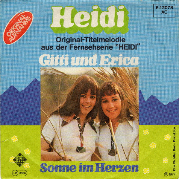 Gitti & Erika - Heidi 34831 Vinyl Singles Goede Staat