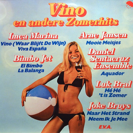 Various - Vino En Andere Zomerhits (LP) 49423 Vinyl LP Goede Staat