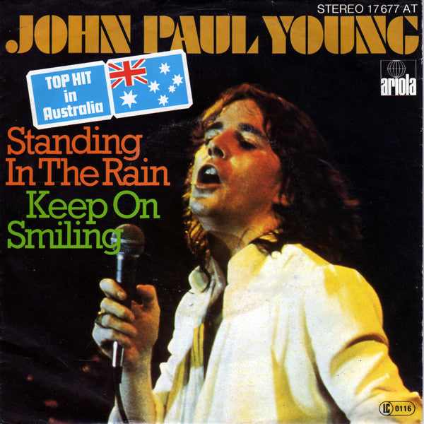 John Paul Young - Standing In The Rain 39438 Vinyl Singles Goede Staat ++