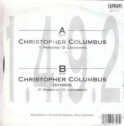 1.4.9.2. - Christopher Columbus Vinyl Singles Goede Staat