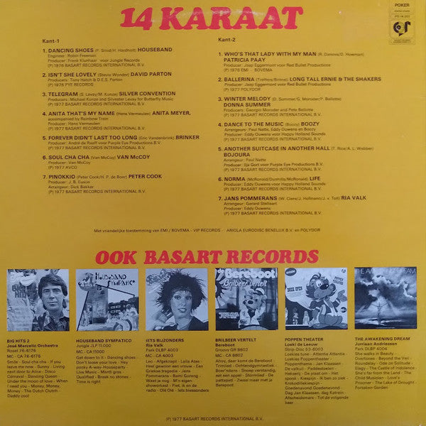 Various - 14 Karaat (LP) 51349 Vinyl LP Goede Staat