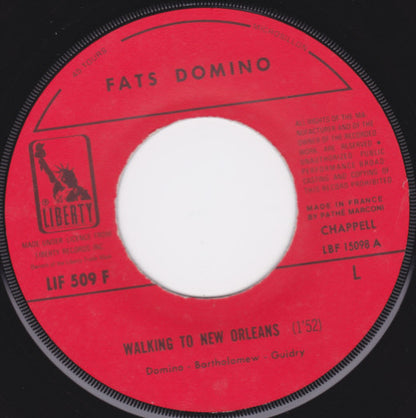 Fats Domino - Walking To New Orleans 38468 Vinyl Singles Goede Staat