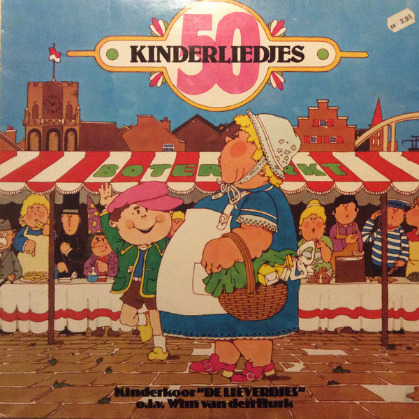 Kinderkoor De Lieverdjes - 50 Kinderliedjes (LP) 48770 Vinyl LP Goede Staat