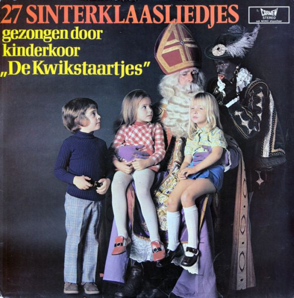 Kinderkoor De Kwikstaartjes - 27 Sinterklaasliedjes (LP) Vinyl LP Goede Staat