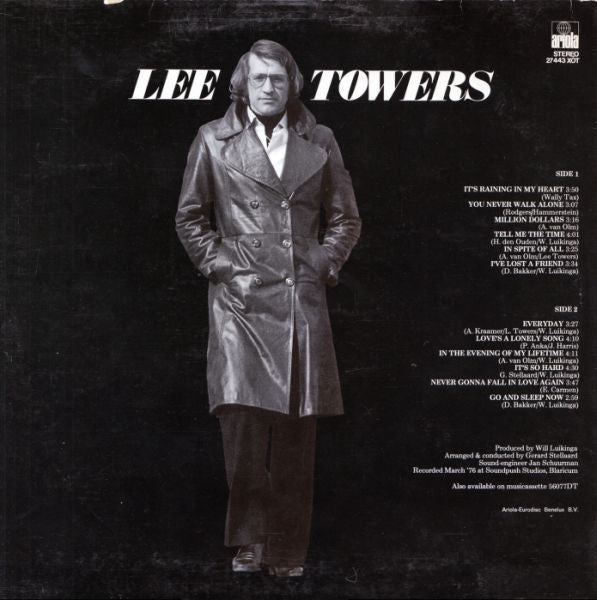 Lee Towers - It's Raining In My Heart (LP) 48145 Vinyl LP Goede Staat