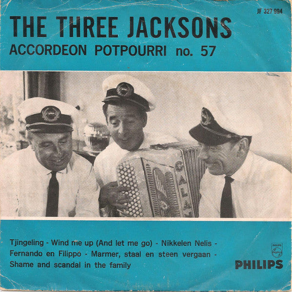 Three Jacksons - Accordeon Potpourri No. 57 22025 Vinyl Singles Goede Staat ++