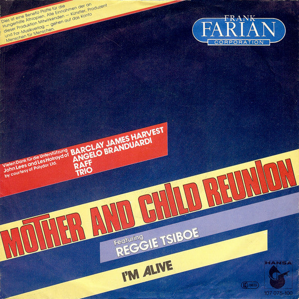 Frank Farian Corporation - Mother And Child Reunion 35872 Vinyl Singles Goede Staat ++