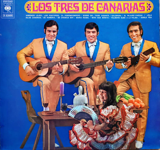 Los Tres De Canarias - Los Tres De Canarias (LP) 50538 Vinyl LP Goede Staat