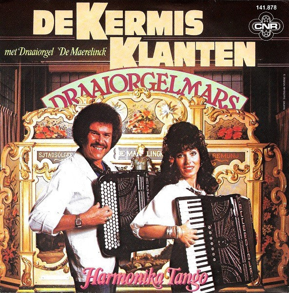 Kermisklanten met Draaiorgel 'Maerelinck' - Draaiorgelmars 38064 Vinyl Singles Goede Staat