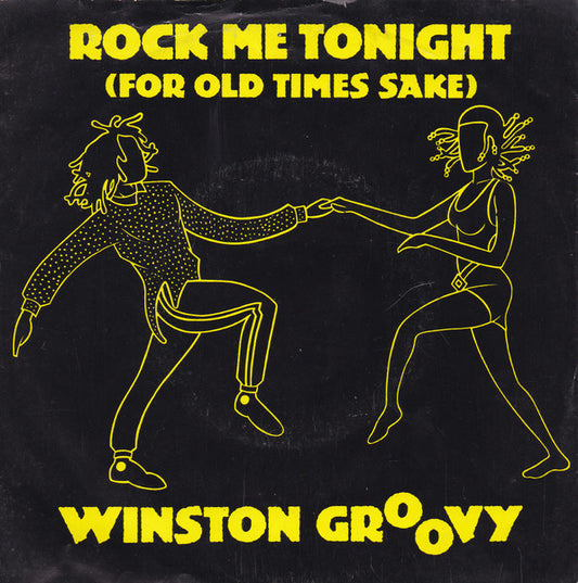 Winston Groovy - Rock Me Tonight (For Old Times Sake) 21763 Vinyl Singles Goede Staat ++