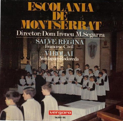 Escolanía De Montserrat - Salve Regina Vinyl Singles Goede Staat